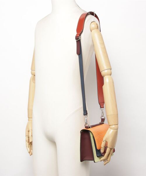 「Ray BEAMS」 2WAYバッグ ONE SIZE オレンジ レディース_画像2