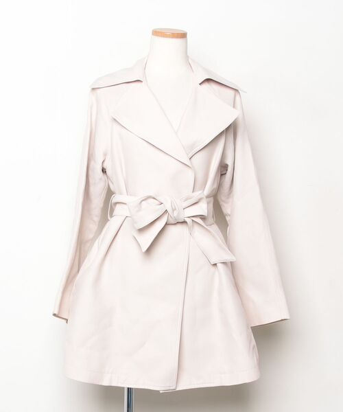 PLST（プラステ） コート S ベージュ レディース : ZOZOTOWN Yahoo!店 