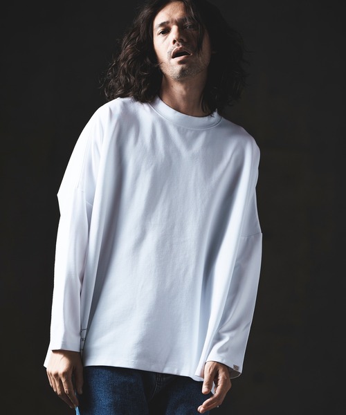 「GLIMCLAP」 長袖Tシャツ M ブラック メンズ_画像9