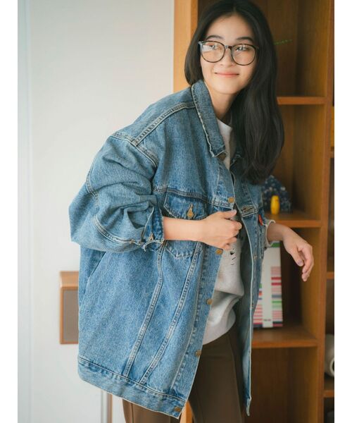 Ungrid（アングリッド） デニムジャケット gジャン ビッグシルエット