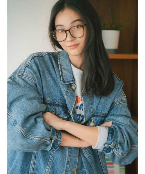 Ungrid（アングリッド） デニムジャケット gジャン ビッグシルエット