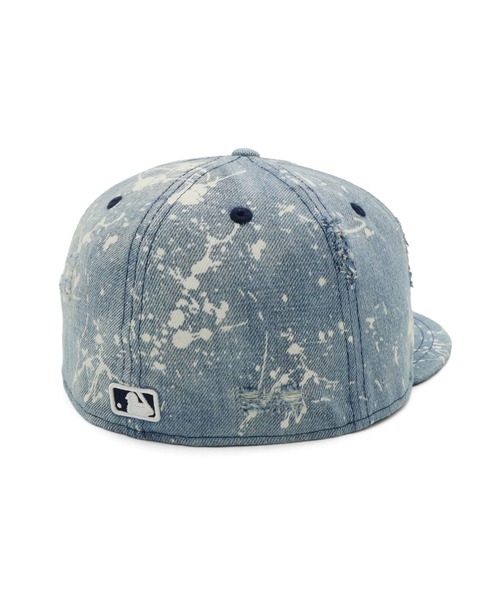 「NEW ERA」 キャップ 7 5/8 ブルー メンズ_画像4