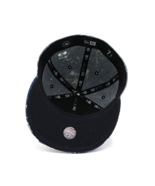 「NEW ERA」 キャップ 7 5/8 ブルー メンズ_画像5