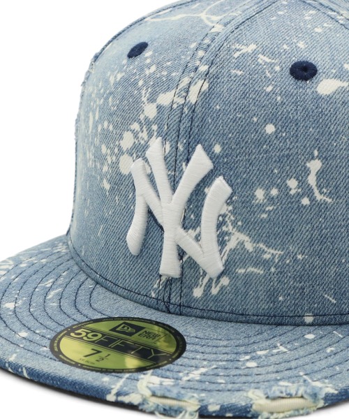 「NEW ERA」 キャップ 7 5/8 ブルー メンズ_画像6