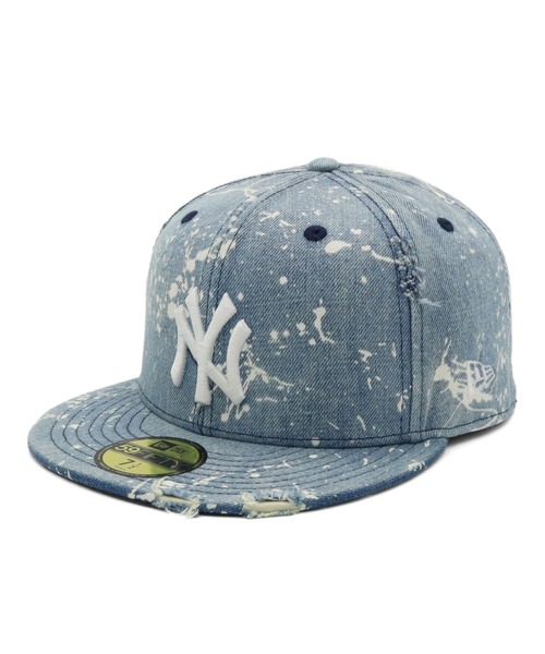 「NEW ERA」 キャップ 7 5/8 ブルー メンズ_画像7