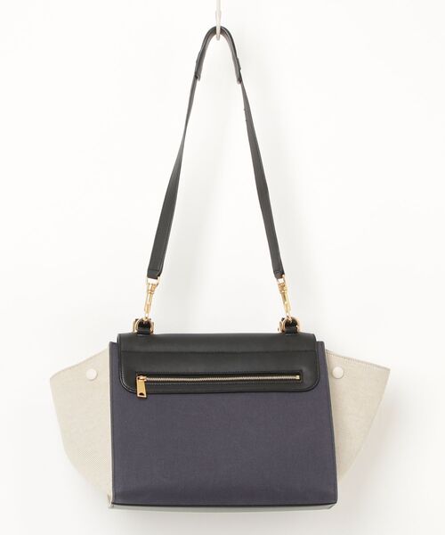 「CELINE」 2WAYバッグ - ネイビー レディースの画像
