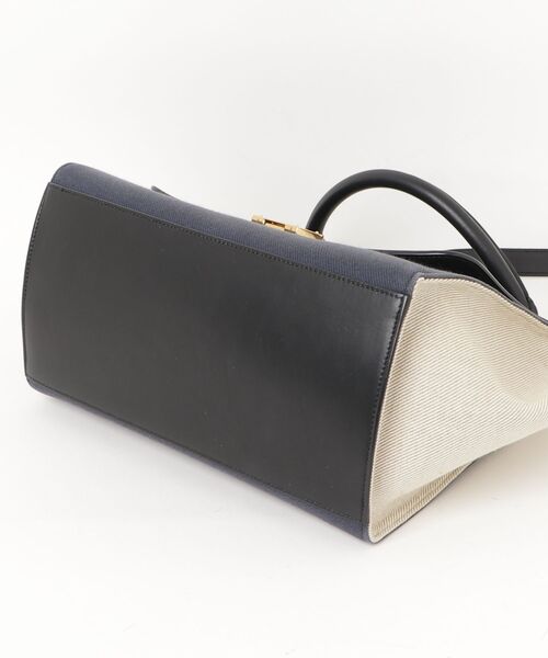 「CELINE」 2WAYバッグ - ネイビー レディースの画像