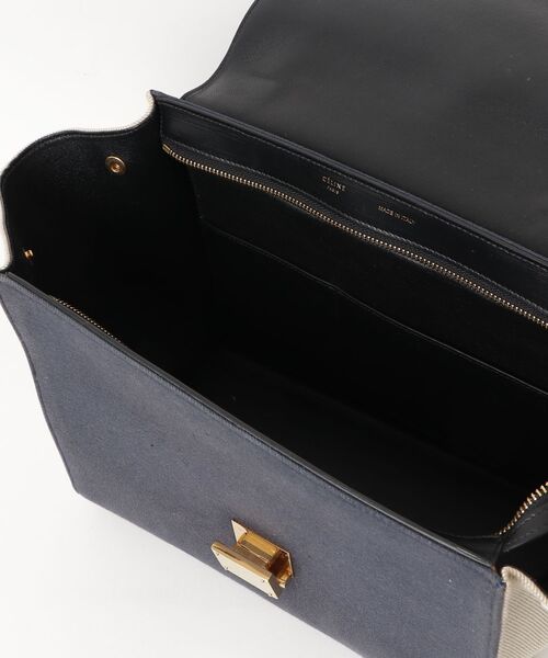 「CELINE」 2WAYバッグ - ネイビー レディースの画像