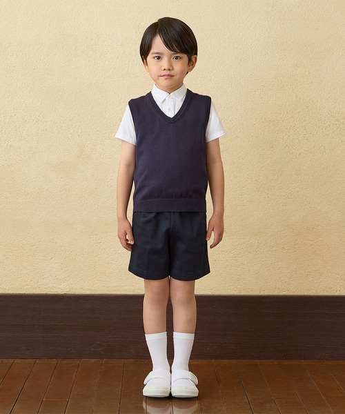 ポロシャツ 「面接」カノコ素材の半袖ポロシャツ キッズ 子供服 男の子 女の子の画像