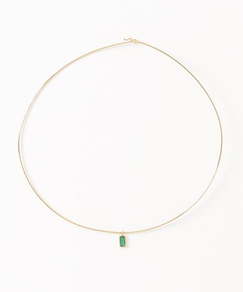 「muku」 チョーカー FREE グリーン レディース_画像2