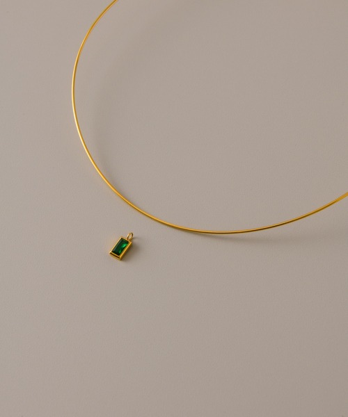 「muku」 チョーカー FREE グリーン レディース_画像7