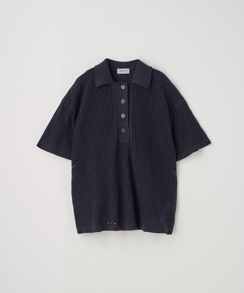 JOHN SMEDLEY（ジョンスメドレー） ポロシャツ ポロ コットン透かし