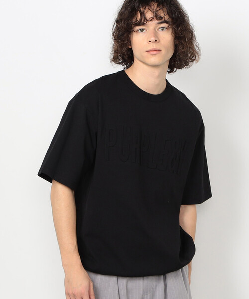 VALENTINO 22SS エンボス ロゴ 半袖Tシャツ XXS Purple&Yellow（パープルアンドイエロー） tシャツ エンボスロゴ 半袖T