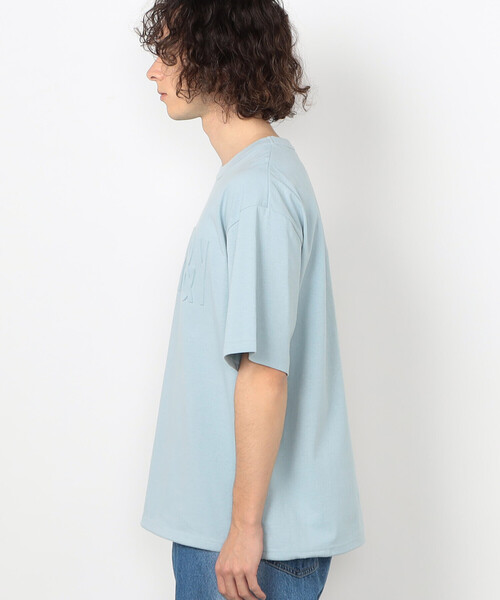 Purple&Yellow（パープルアンドイエロー） tシャツ エンボスロゴ 半袖T