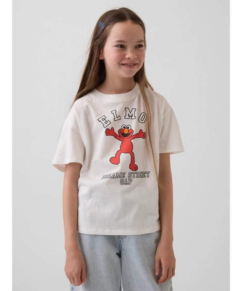 GAP（ギャップ） tシャツ GapKids | セサミストリート オーバーサイズ