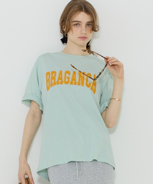 coca（コカ） tシャツ 半袖 クルーネックロゴTシャツ レディース