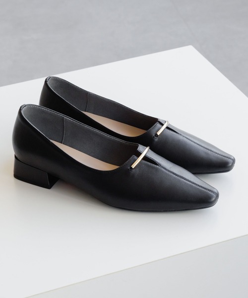 HIMIKO パンプス 入学式 「HIMIKO」「WEB限定」メタルバーアクセント