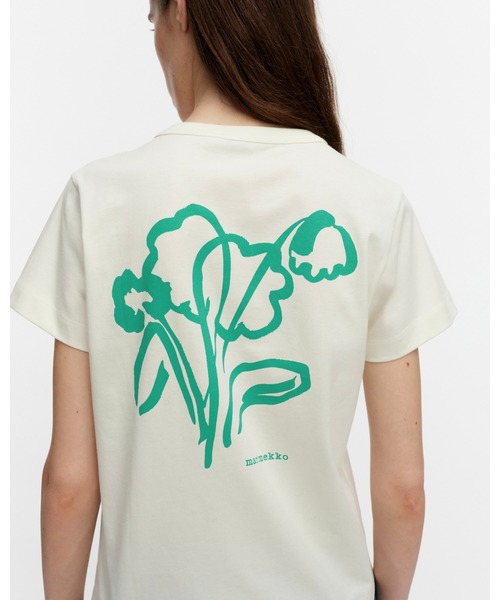 お値下げ マリメッコTシャツM marimekko（マリメッコ） tシャツ Tammone Ensikukat / T-shirt