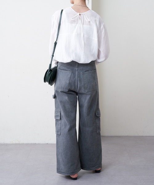 SHENERY（シーナリー） デニムパンツ SMALL ダークグレー レディース