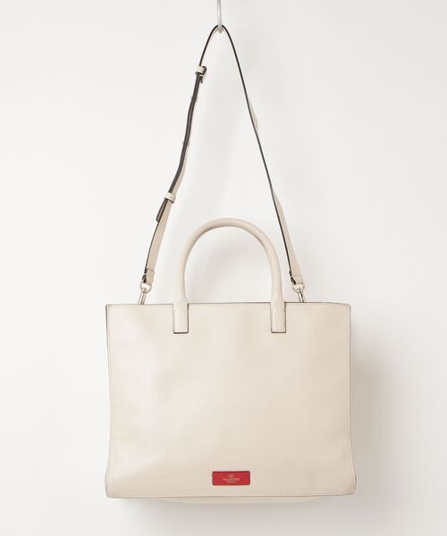 「VALENTINO GARAVANI」 2WAYバッグ - ベージュ レディースの画像
