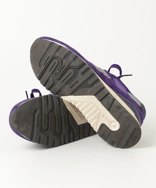 「New Balance」 ローカットスニーカー 25.5cm パープル メンズの画像