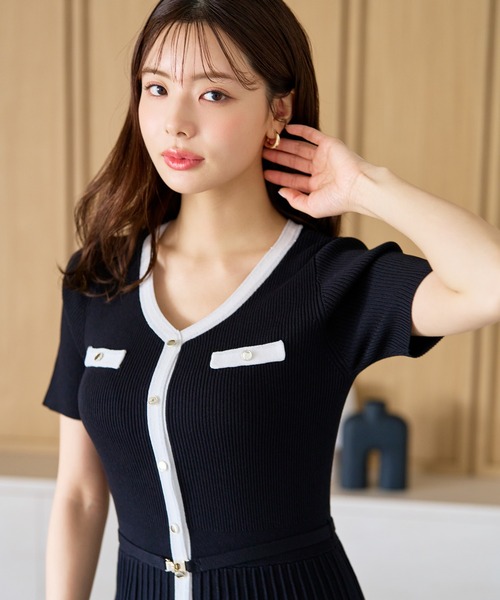 ミゲ MISCH MASCH（ミッシュマッシュ） ワンピース 2026春夏新作 ラメ配色A