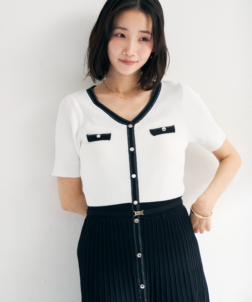 MISCH MASCH（ミッシュマッシュ） ワンピース 2026春夏新作 ラメ配色A