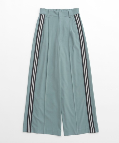 「MAISON SPECIAL」 スラックス 36 グレー レディースの画像