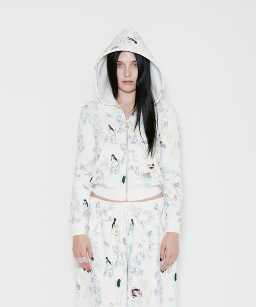 ashley williams パーカー パーカー 「Ashley Williams」 BUTTERFLY HOODIE レディース メンズ