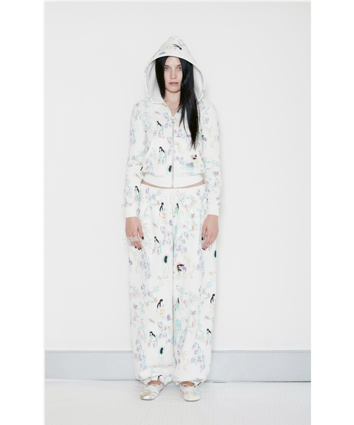 Ashley Williams パーカー、パンツ2点 パーカー 「Ashley Williams」 BUTTERFLY HOODIE レディース メンズ