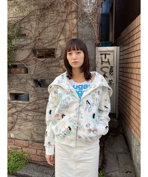 パーカー 「Ashley Williams」 BUTTERFLY HOODIE レディース メンズ