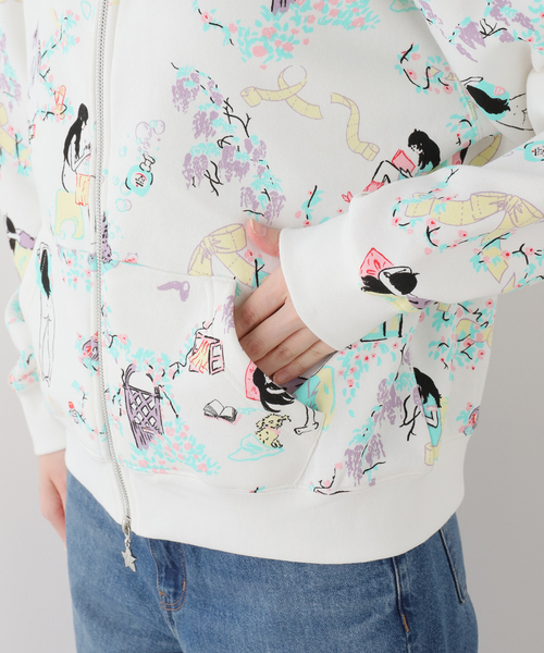 パーカー 「Ashley Williams」 BUTTERFLY HOODIE レディース メンズ
