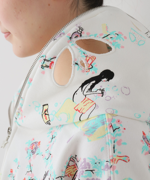 パーカー 「Ashley Williams」 BUTTERFLY HOODIE レディース メンズ