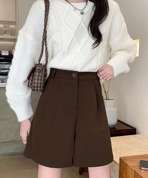 「Amulet」 ショートパンツ M ブラウン レディース_画像2