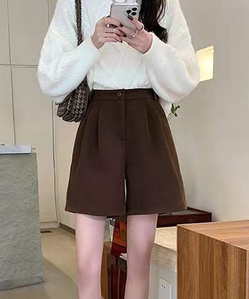 「Amulet」 ショートパンツ M ブラウン レディース_画像6