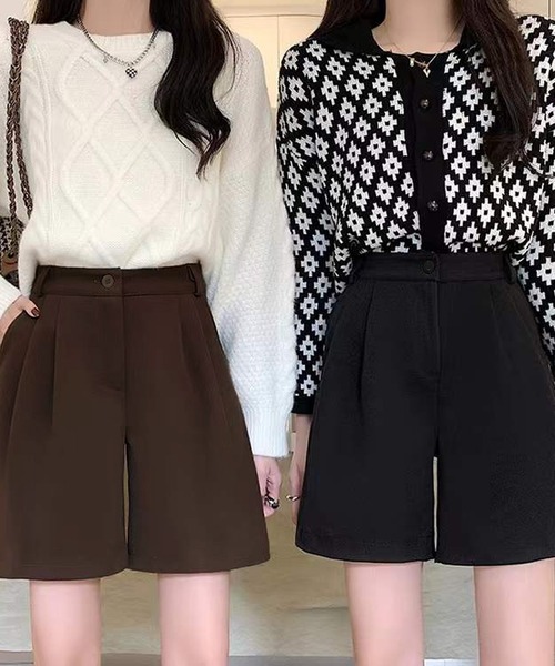 「Amulet」 ショートパンツ M ブラウン レディース_画像9