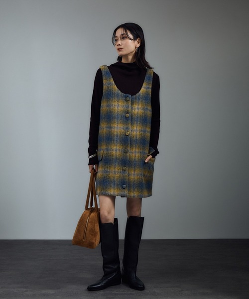 「SALON adam et rope'」 ボストンバッグ FREE キャメル レディース