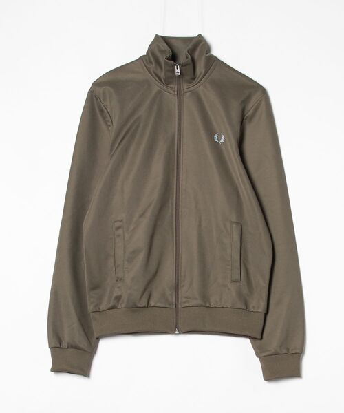 FRED PERRY（フレッドペリー） ジャージブルゾン M カーキ メンズ 
