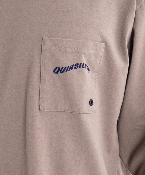 「Quiksilver」 長袖Tシャツ MEDIUM ホワイト メンズ_画像3