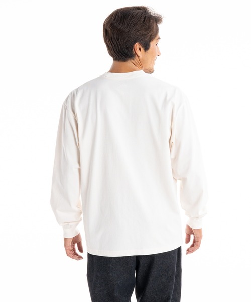 「Quiksilver」 長袖Tシャツ MEDIUM ホワイト メンズ_画像5