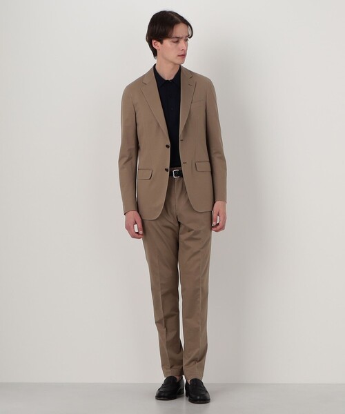 【美品】TOMORROWLAND ×Zegna / コットンスラックス TOMORROWLAND（トゥモローランド） スラックス コットンポリエステル