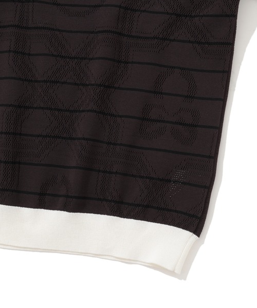 セーター ニット Dominant Mesh Mock Knit | MEN メンズの画像