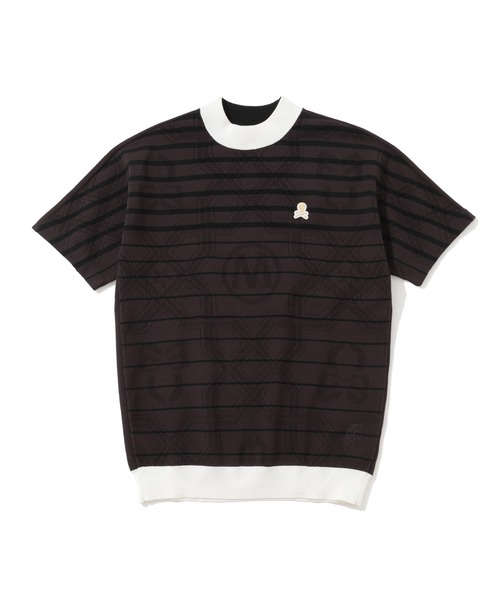 セーター ニット Dominant Mesh Mock Knit | MEN メンズの画像