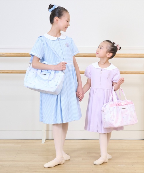 mezzo piano ワンピース 「バレエ」前開き セーラー衿 ワンピース