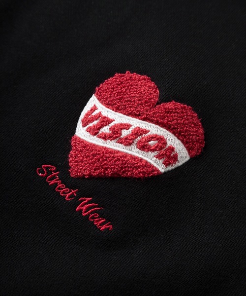 「VISION STREET WEAR」 ジップアップパーカー M 杢グレー メンズ_画像5