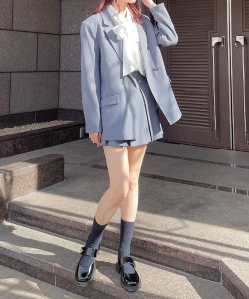「one way」 テーラードジャケット FREE グレー レディース_画像5