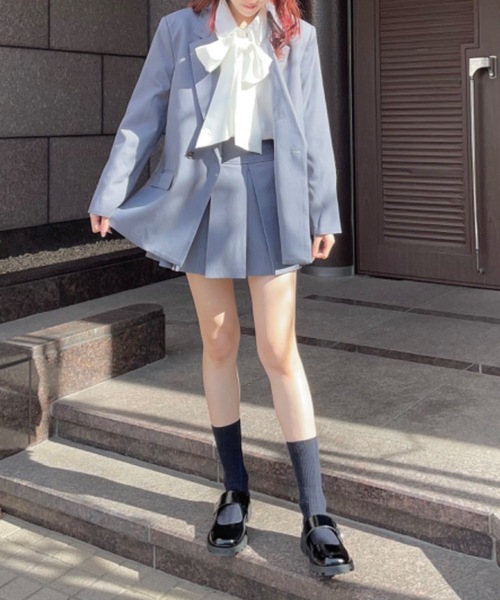 「one way」 テーラードジャケット FREE グレー レディース_画像6