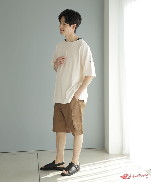 「Le Pigeon Voyageur」 ハーフパンツ MEDIUM グリーン メンズ_画像5