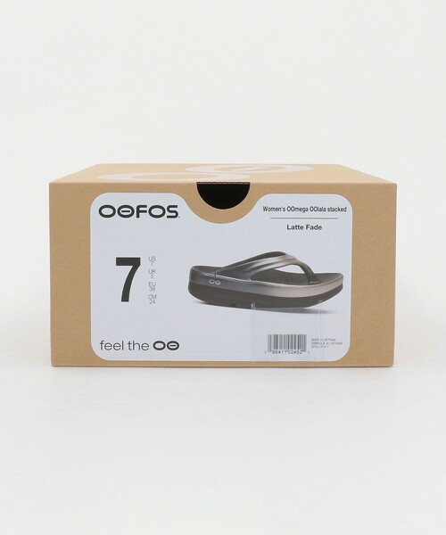 OOFOS（ウーフォス） 厚底 サンダル 「OOFOS」OOmega LUXE サンダル