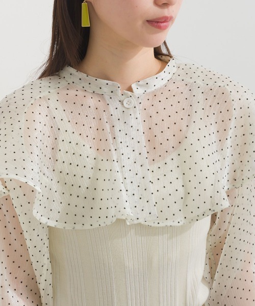 「terrace」 ボレロ MEDIUM アイボリー レディース_画像8